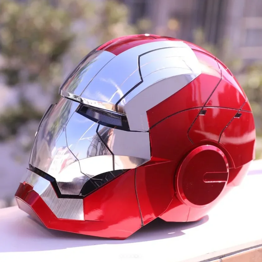 

Marvel Iron Man 1:1 Life-Size Wearable Prop Electronic Helmet Cosplay Mask Superhero Costume Accessory Surprise Gifts For Fans