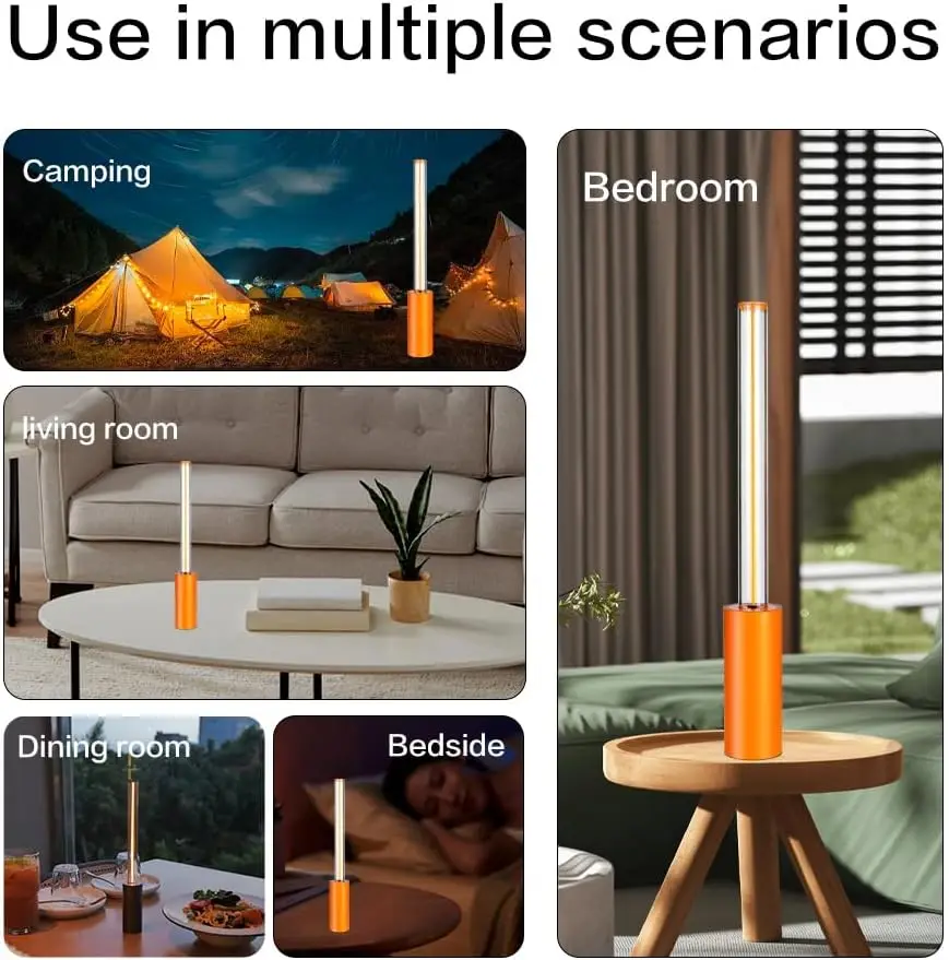 Battery Powered LED Camping Lantern, LED Flashlight Spotlight Lantern with 3 Modes, Portable Camping Light for Travel Tent Light