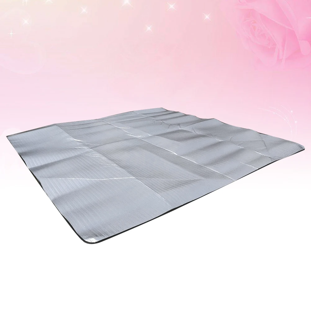 

Portable Dampproof Outdoor Mat Camping Pad 2.5mm 200x120 Aluminum Film Lightweight Moistureproof Picnic Blanket