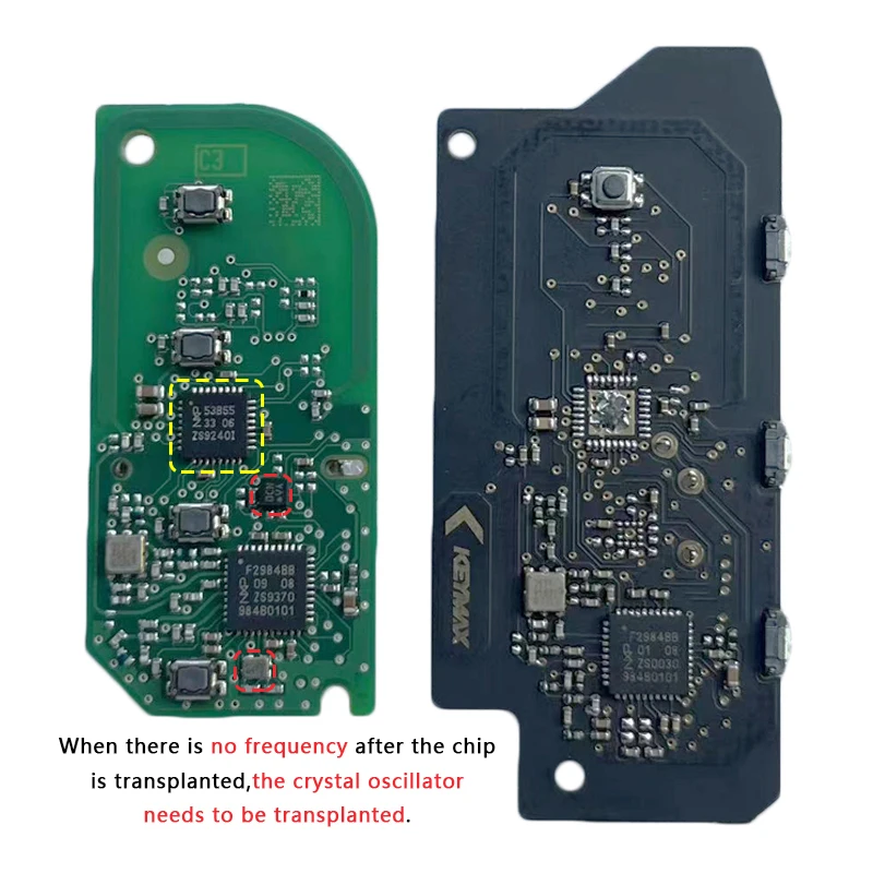 TXK006001 315/434MHz klucz zdalny inteligentna zaktualizowana seria G F-seria FEM BDC Cas4 PCF7945P PCF7953P Chip z ostrzem 2021 dj2921 IYZBK1