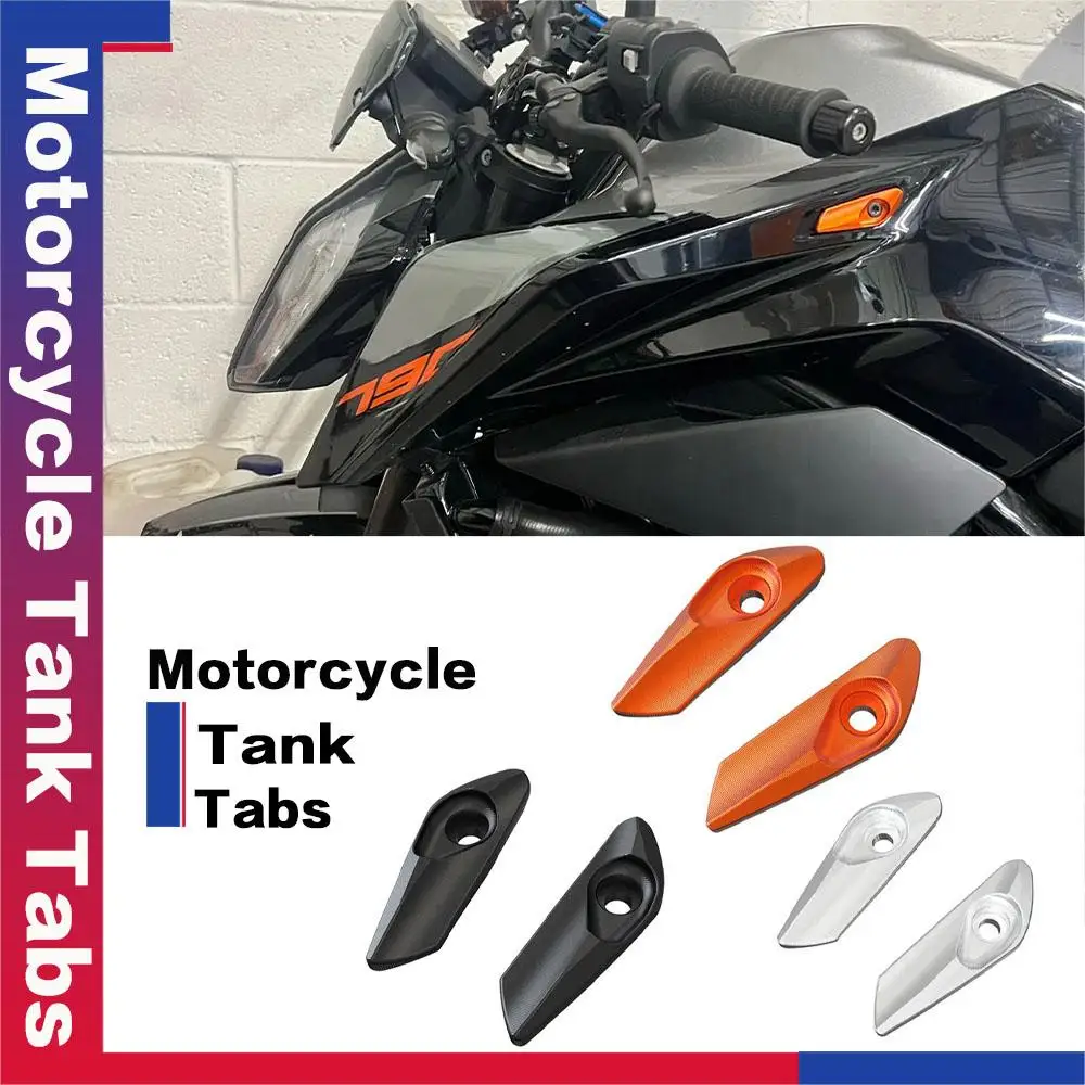 

2024 Motorcycle Accessories CNC Aluminium Fuel Tank Tabs Decorative Strip For KTM DUKE 790 2017-2020 DUKE890 DUKE 890R 2021-2023