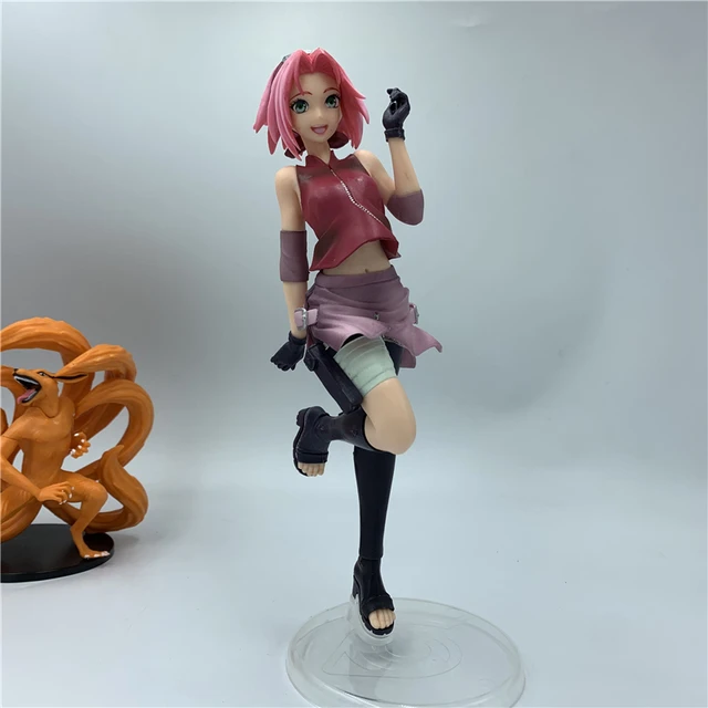 恋人ナルトフィギュアさくらラブリー立ちアニメフィギュアナルトサクラ春野さくら綱手カカシnarutoおもちゃギフト22センチメートル -  AliExpress