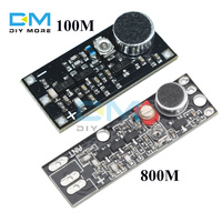 88-115MHz FM Transmitter Module with Microphone DC 2V 9V 9mA Wireless Car FM Radio Trasmitter Board for Arduino Phone DIY