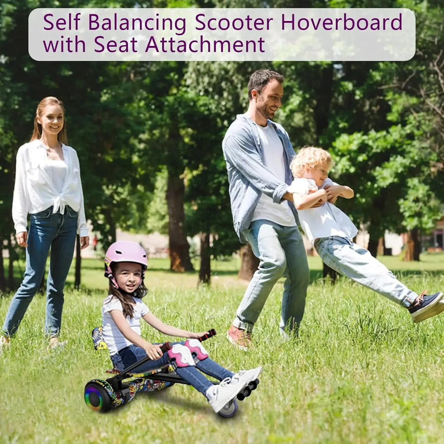 Seat Attachment, Hoverboard Go Kart