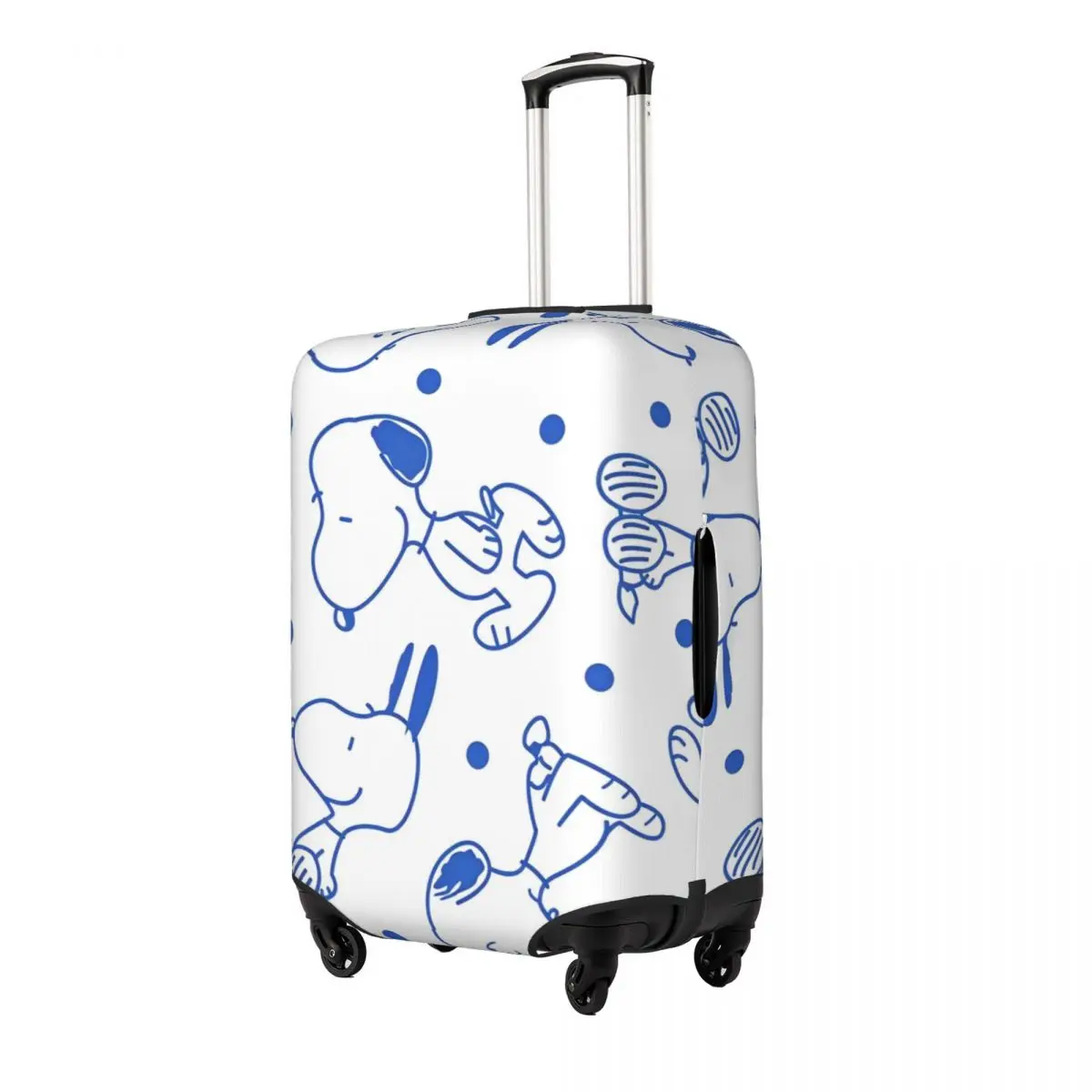 Snoopy Suitcase Cover Miniso Flight Travel Practical Luggage Supplies Protector