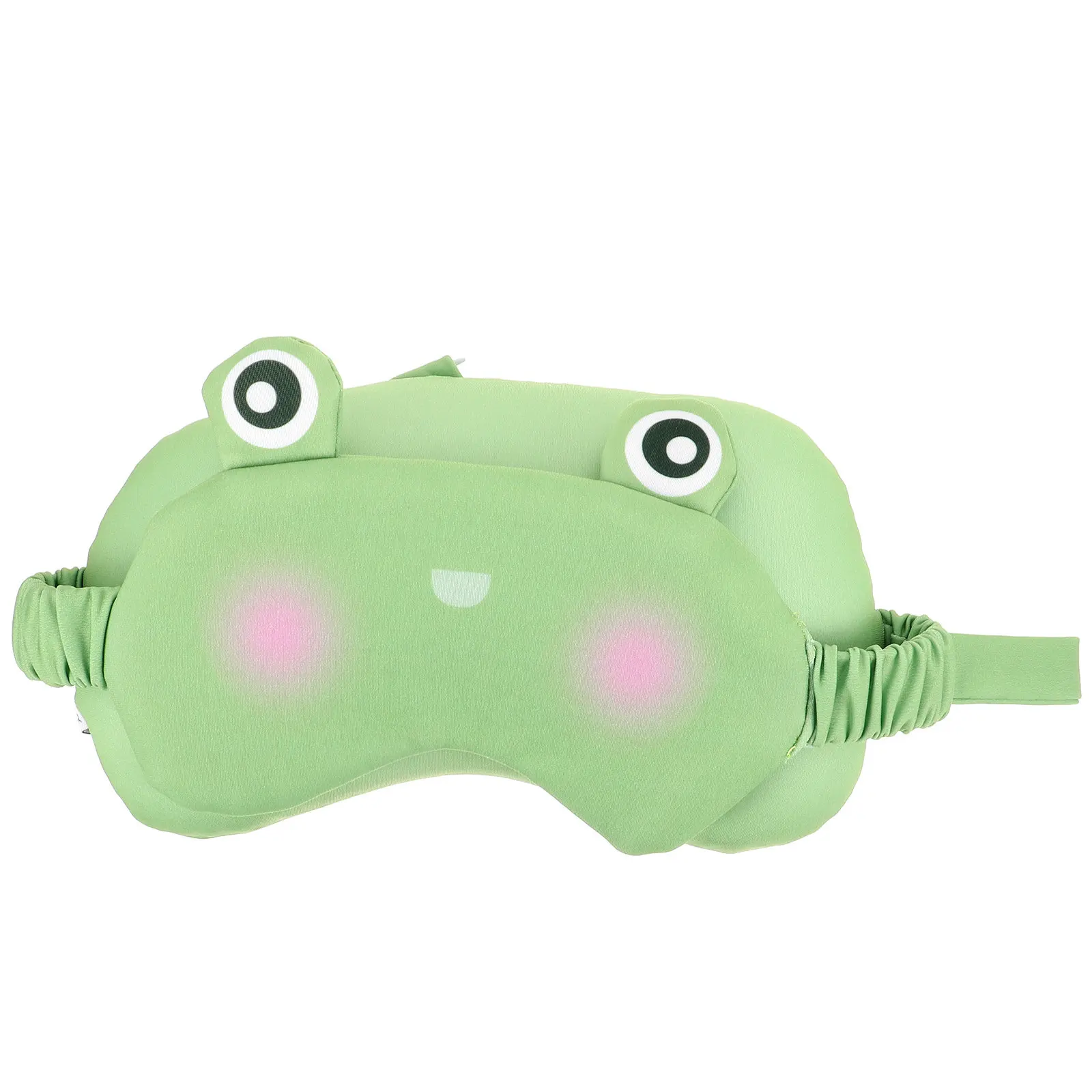

Cartoon Animal Shaped 2-in-1 Neck Pillow and Eye Cover Lightweight Compact Sleep Aid for Travel Home Plane Train