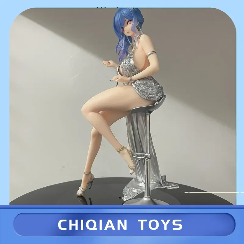 

Azur Lane St. Louis Evening Dress Ver. Anime Figure 28 Cm Sitting Pose Statue for Desktop Decoration Collectible Gift