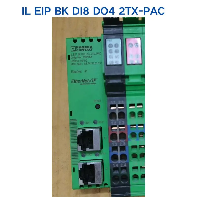 Second-hand test OK PHOENIX modular IL EIP BK DI8 DO4 2TX-PAC  2897758