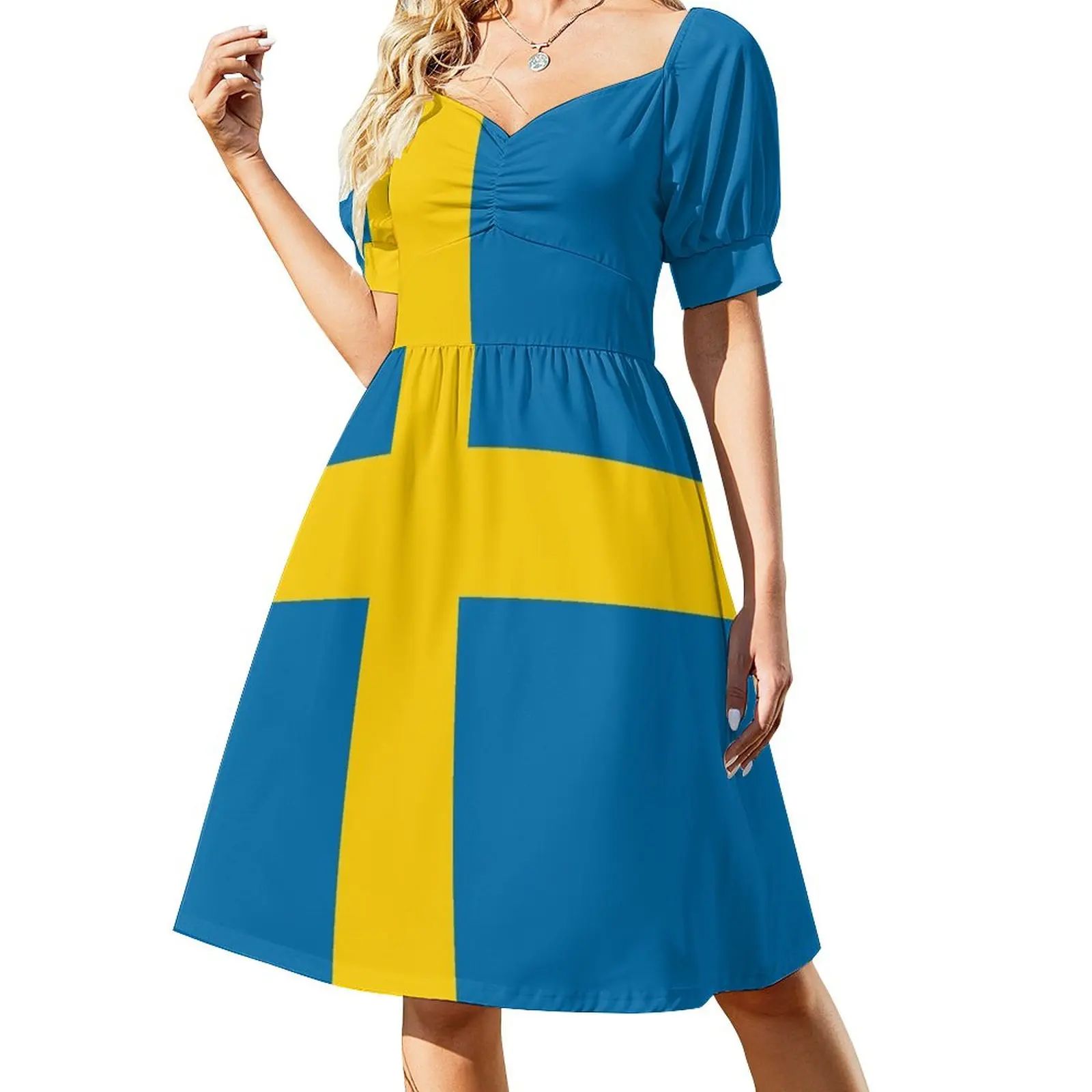 Swedish Flag of Sweden Dress summer dresses ladies 2023 luxury evening dresses for women 2023