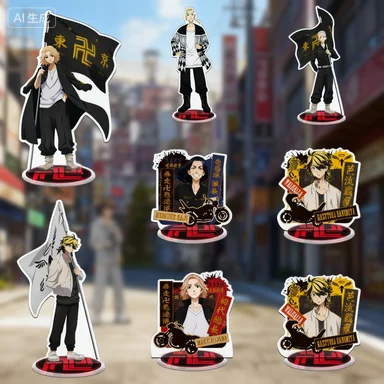 حار أنيمي طوكيو المنتقمون بيع الاكريليك حامل توبر ميكي دريك عيد الميلاد DeskDecor نموذج الشكل لوحة هدية تأثيري لوحة حامل #1