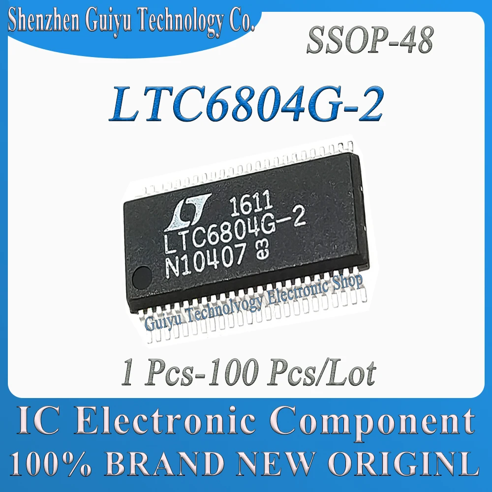 1Pcs-100Pcs/Lot LTC6804G-2 LTC6804G LTC6804 LTC SSOP-48 IC Chip