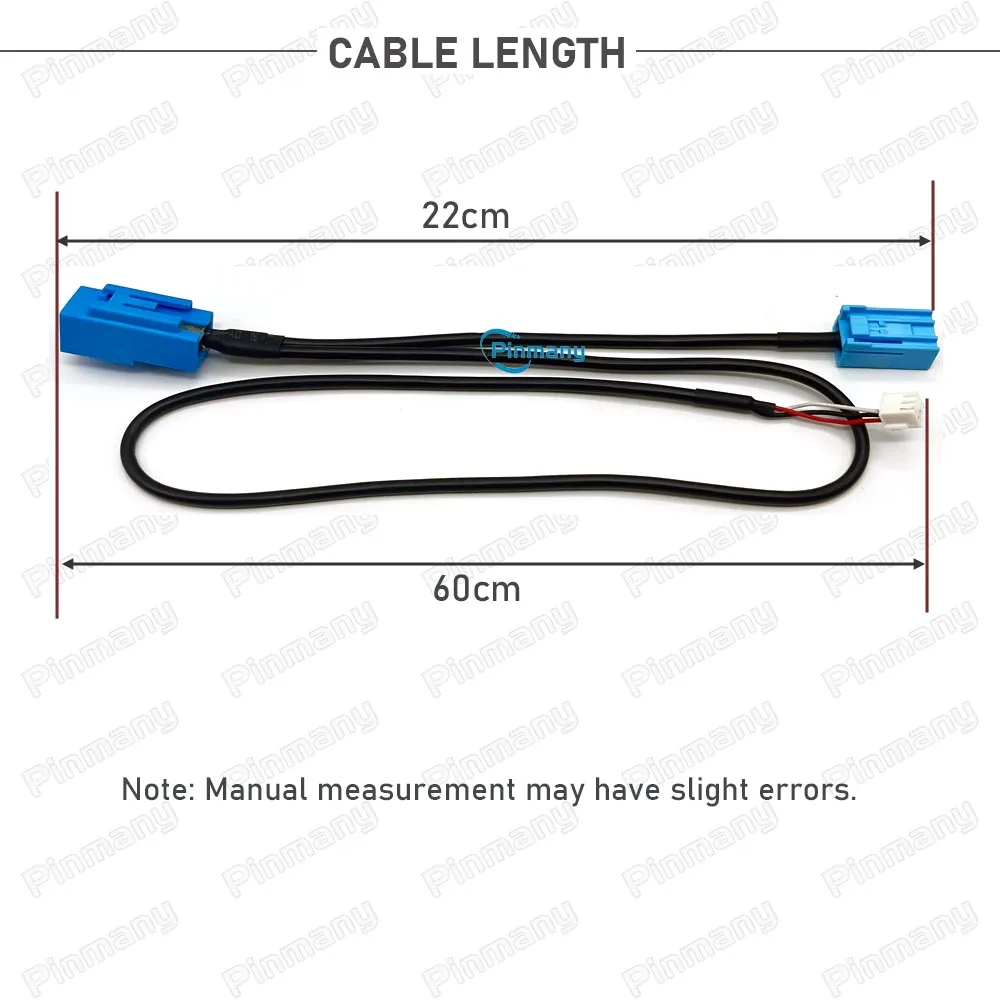 Автомобильный радиокабель LVDS, адаптер жгута проводов-удлинителя VOC6-LVDS для Volvo XC60 V60 V40 S60L S60 S80L