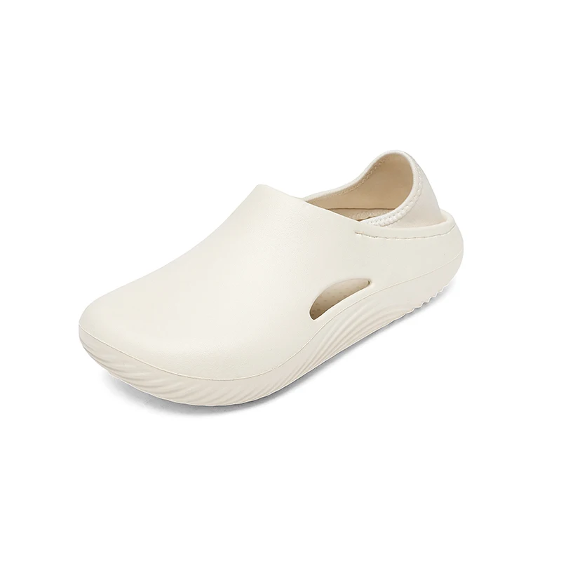 

Мужские летние тапочки на толстой подошве, дышащие повседневные пляжные сабо, легкие летние сандалии, шлепанцы для мужчин, размеры 40-45