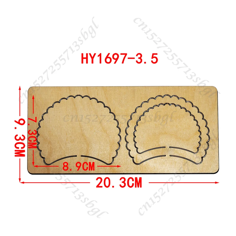 Shaker Toy Mould New Wooden Cutting Dies Suitable for Common Mold Scrapbook Machines on the Market