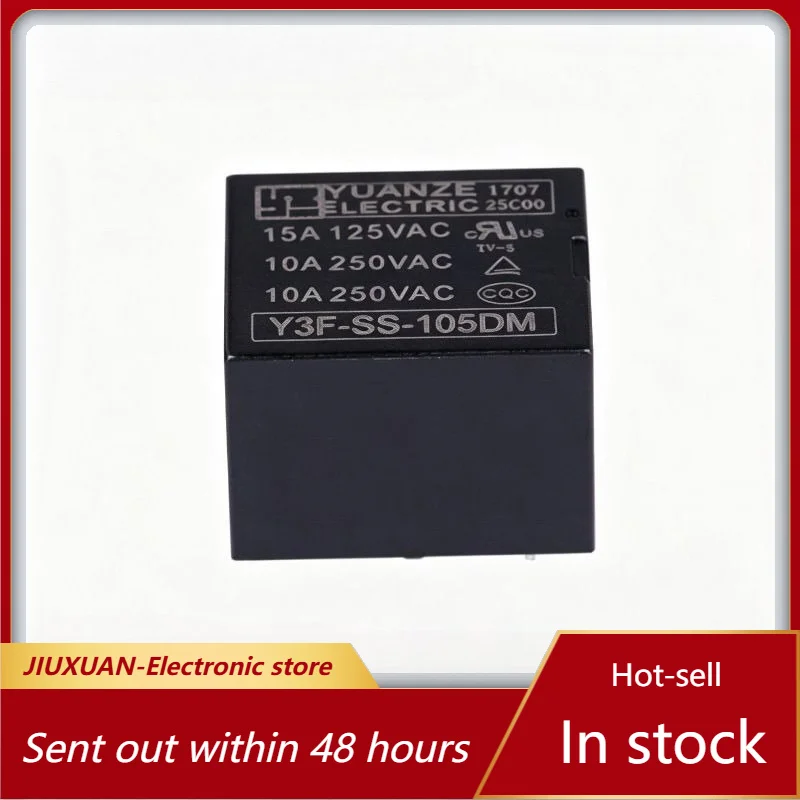New 1pcs/lot Y3F-SS-105DM 4pins 15A 5VDC Electric rice cooker home appliance dedicated motherboard relay