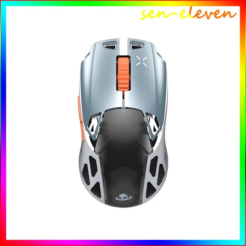 PANDAER × IQUNIX Wireless Mouse 8K Aluminium Alloy NearLink Lightweight E-sport Gaming Mouse Three Mode PC Gamer Accessories