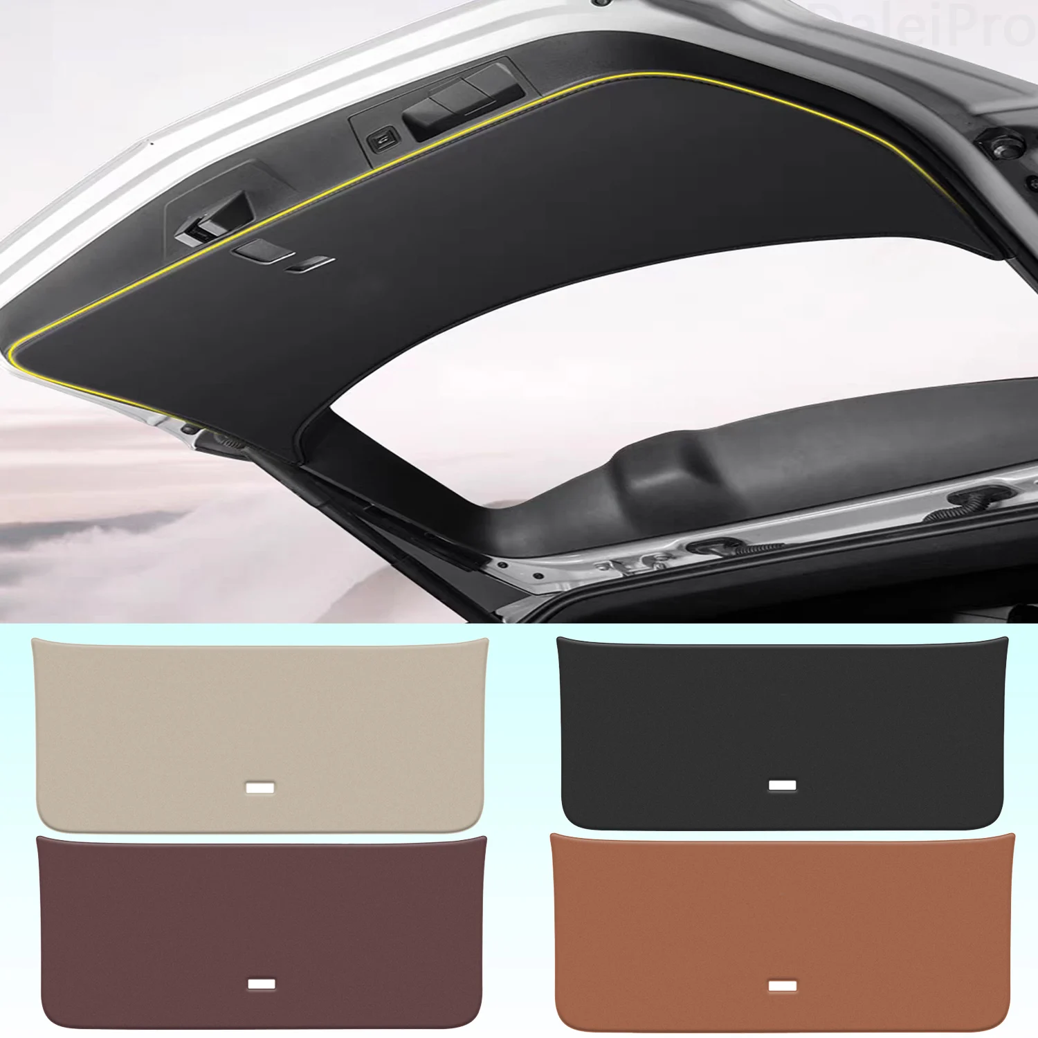 

Для BMW IX3 ix3 G45 2020 2021 2022-2024 автомобильный защитный коврик для задней двери, защитный чехол для задней багажника, кожаная декоративная накладка с защитой от ударов