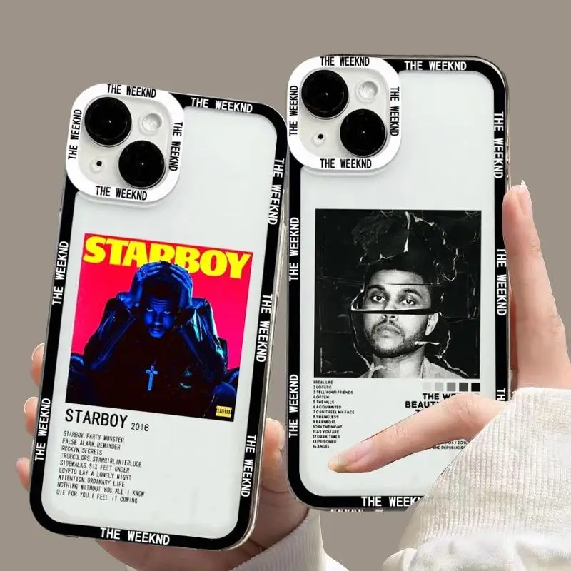 Case For Iphone 15 Pro Max 11 12 13 14 Pro Max 6 6S 7 8 Plus 13 Mini XS Max XR SE 2 3 Cover The Weeknd Minimalist Poster TPU