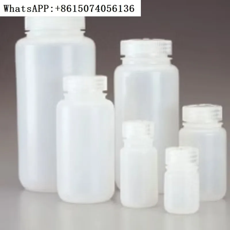 US Nalgene wide mouth bottle 2104-0016 semi transparent HDPE（ 6 PCS)