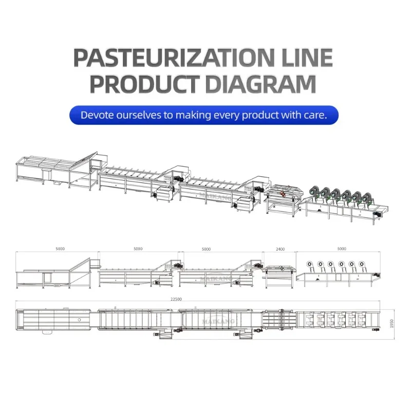 Customized Tunnel Juice Bottle Pasteurizer Automatic Bottled Beverage Pasteurization Machine for Carbonated Drinks