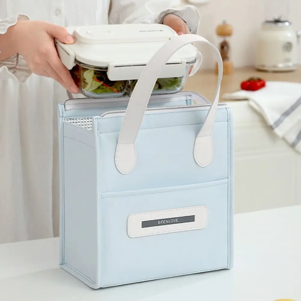 

Gifts Portable Lunch Box Bag Large Capacity Handheld Thermal Lunch Pouch Waterproof Durable Food Box Handbag Outdoor