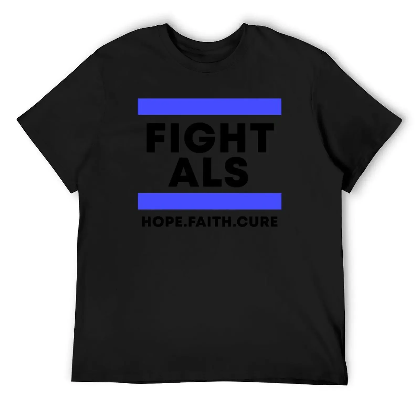 

Fight ALS Hope Faith Cure T-Shirt new edition graphic shirts oversized t shirts for men