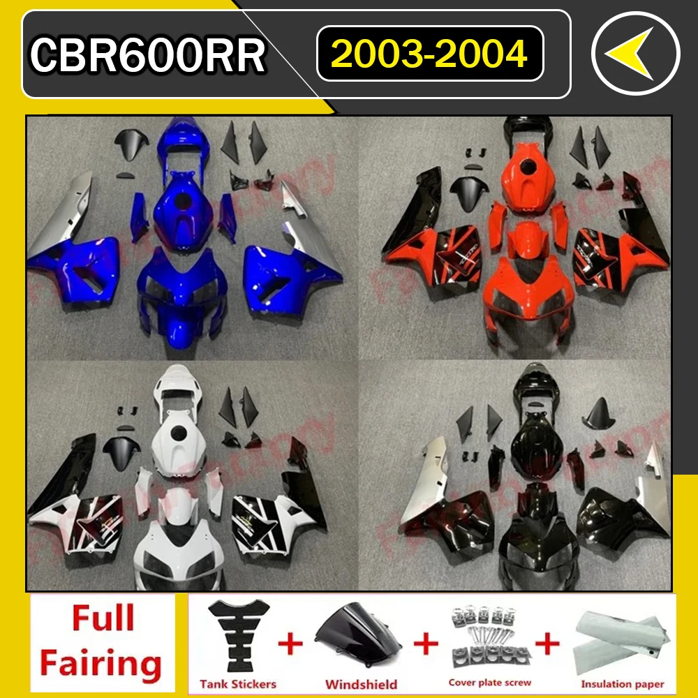 

Motorcycle Fairings Kit for CBR600RR F5 03 04 CBR 600 RR 600RR Bodywork Set CBR600 2003 2004 Injection mold full fairing zxmt