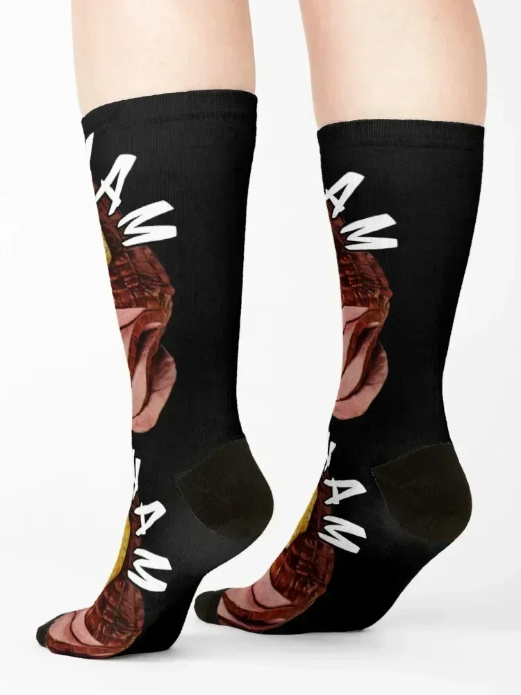 Rum Ham Socks Soccer cotton compression ankle Woman Socks Men's
