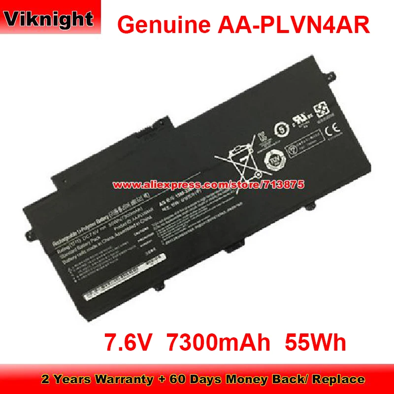 

Genuine AA-PLVN4AR Battery BA43-00364A for Samsung 910S5J-K02 930X3G-K02 940X3G-K03 NP910S5J-K01 NP940X4G 7.6V 7300mAh 55Wh