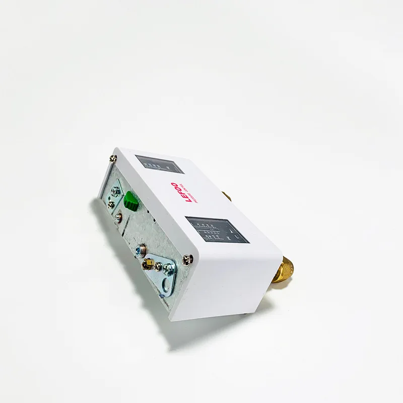 Picture 5: LEFOO Dual Pressure Switch for Refrigeration System - High & Low Pressure Auto/Manual Reset, 7/16-20 Thread, for Freezer AC LF58