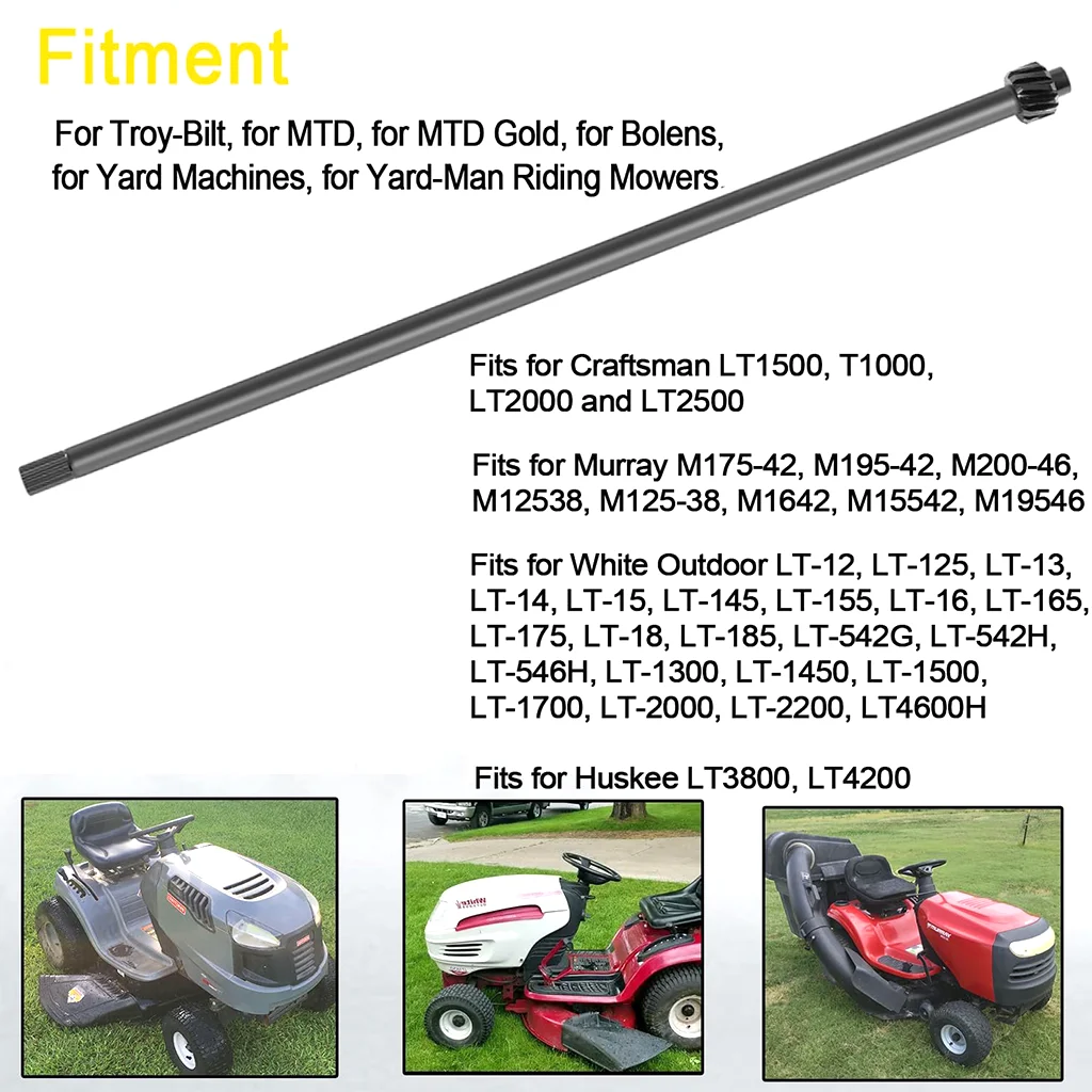 Вал рулевой тяги для MTD 738-0919B/Craftsman LT1500/Murray/White Outdoor LT-12 для Craftsman LT1500, T1000, LT2000 и LT2500