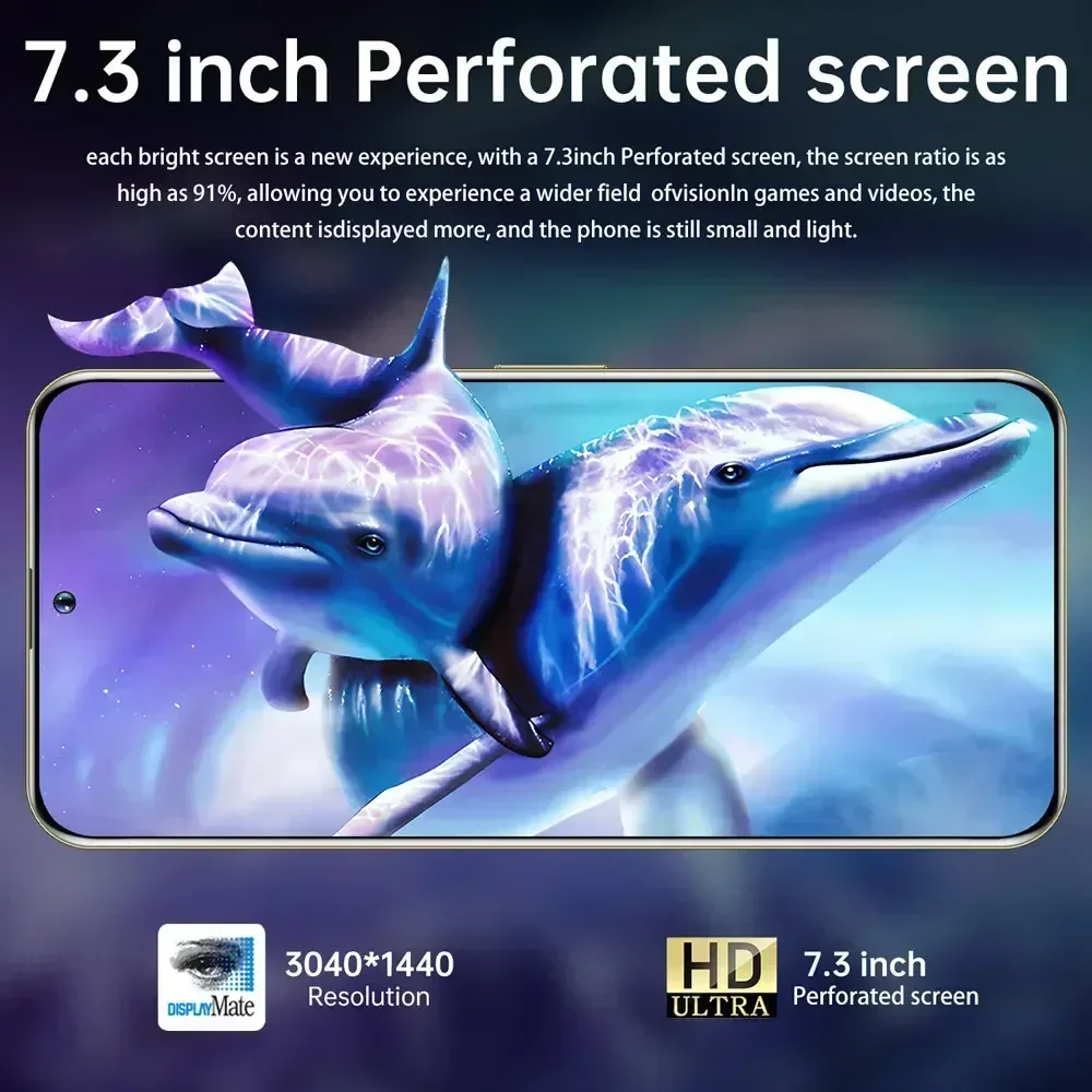 Global Version S24 Ultra 5G Original Smartphone 7.3HD Cellphones Snapdragon 8 gen 3 Android 14 Cell Phone 7800mAh Mobile Phones