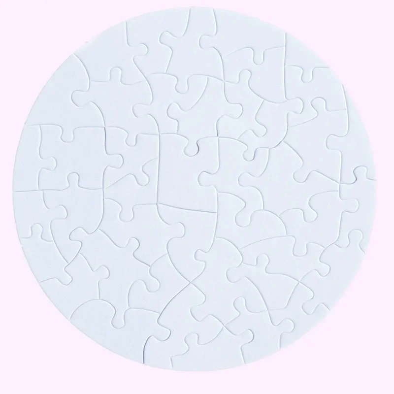 DIY Sublimation Blank Jigsaw Puzzles - usage example