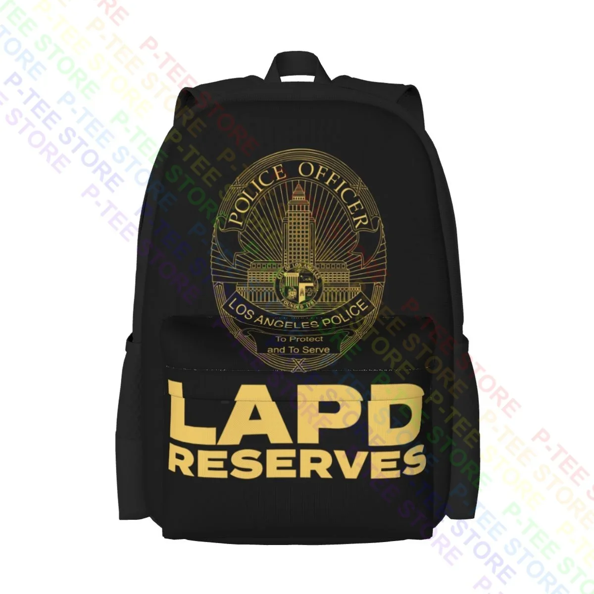 

Lapd Los Angeles Police Dept Reserves Recruiting Med Lec 1St Responder Рюкзак большой вместимости для плавания Художественный принт