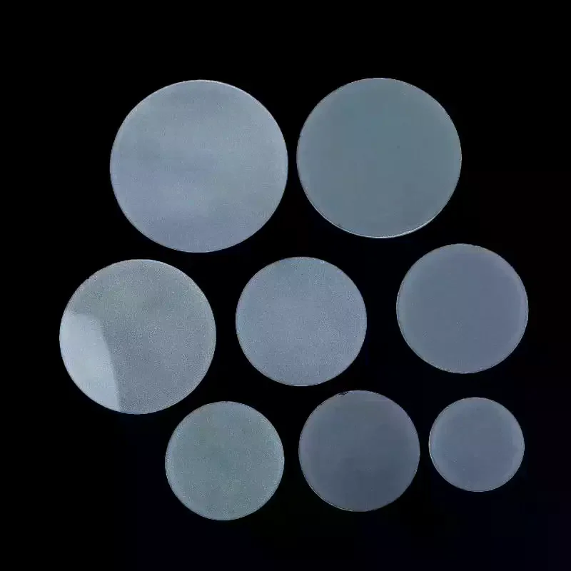 Piece Matte Glass Round Flat Frosted Lampshades for Semi-Transparent Effect on LED Down Lights and Flashlights