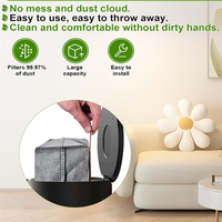 ABKR-11PCS For Eufy X10 Pro Omni Robot Vacuums Cleaner Replacement Parts Main Side Brush Hepa Filter Mop Cloth Dust Bag