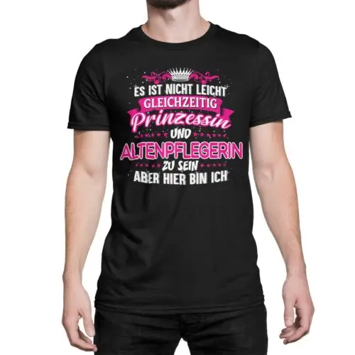 Neu prinzessin und alten pflegerin spruch frauen premium t-shirt