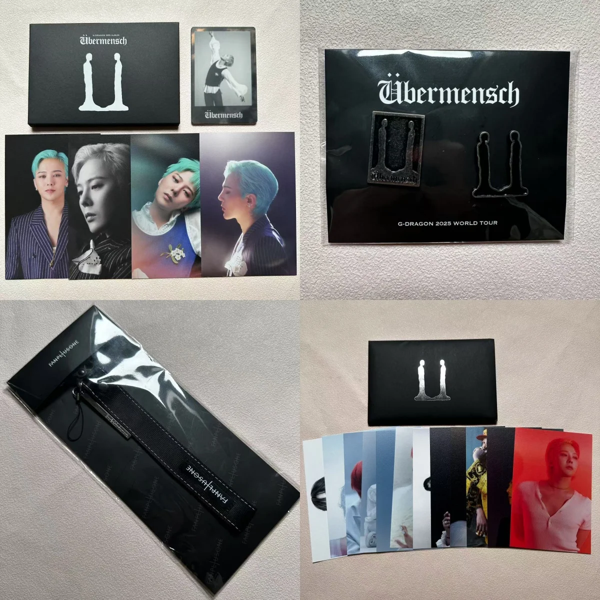 Kpop Idol Boy GD Gaoyang الحفل دعم ملصق المرجعية عالية الجودة بروش بطاقات بريدية G-DRAGON دعم بطاقات لومو المشجعين هدية