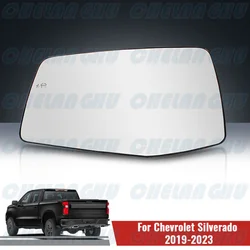 For Chevrolet silverado 2019 2020 2021 2022 2023 Left Side Heated Blind Spot Rear Mirror Glass Car accessories 84309707