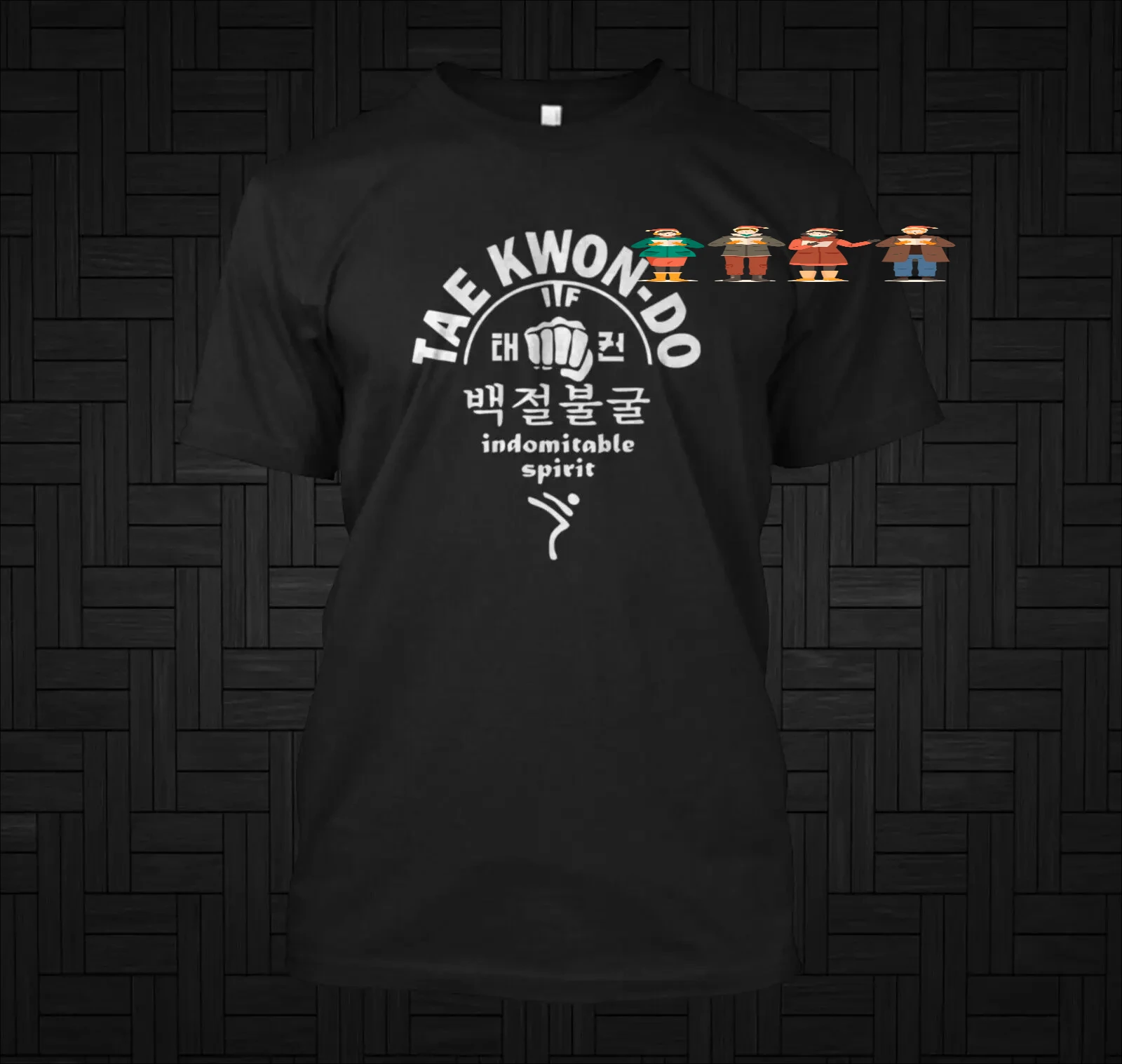 Taekwondo Indomitable Spirit Essential T-Shirt 100% Cotton O-Neck Summer Short Sleeve Casual Mens T-shirt Size S-3XL