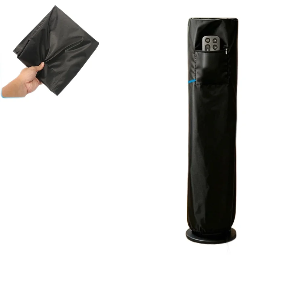 Dustproof Tower Fan Cover for TH205CO TH202 TF202 STF202 SWH For High Blower Polyester Cover with Drawstring 130x35cm