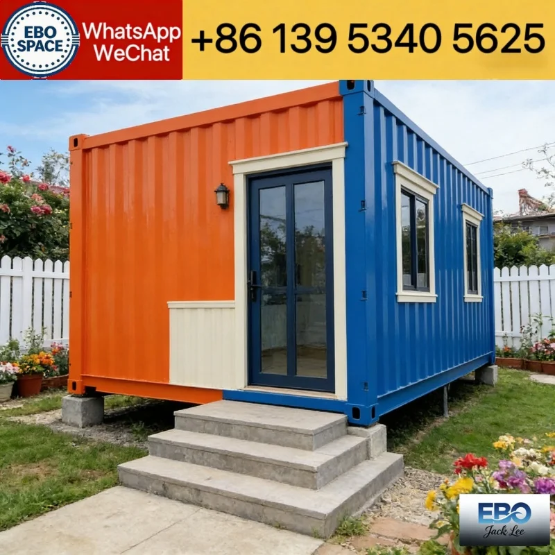 Garden Cabin Expandable Container House MMC Custom China Made 20ft 30ft 40ft Foldable Modular House Waterproof Outdoor Living