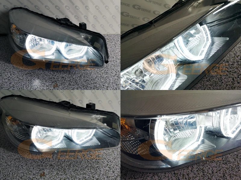 For BMW 2 Series F45 F46 2013 2014 2015 2016 2017 2018 Ultra Bright DTM M4 Style Led Angel Eyes Kit Halo Rings