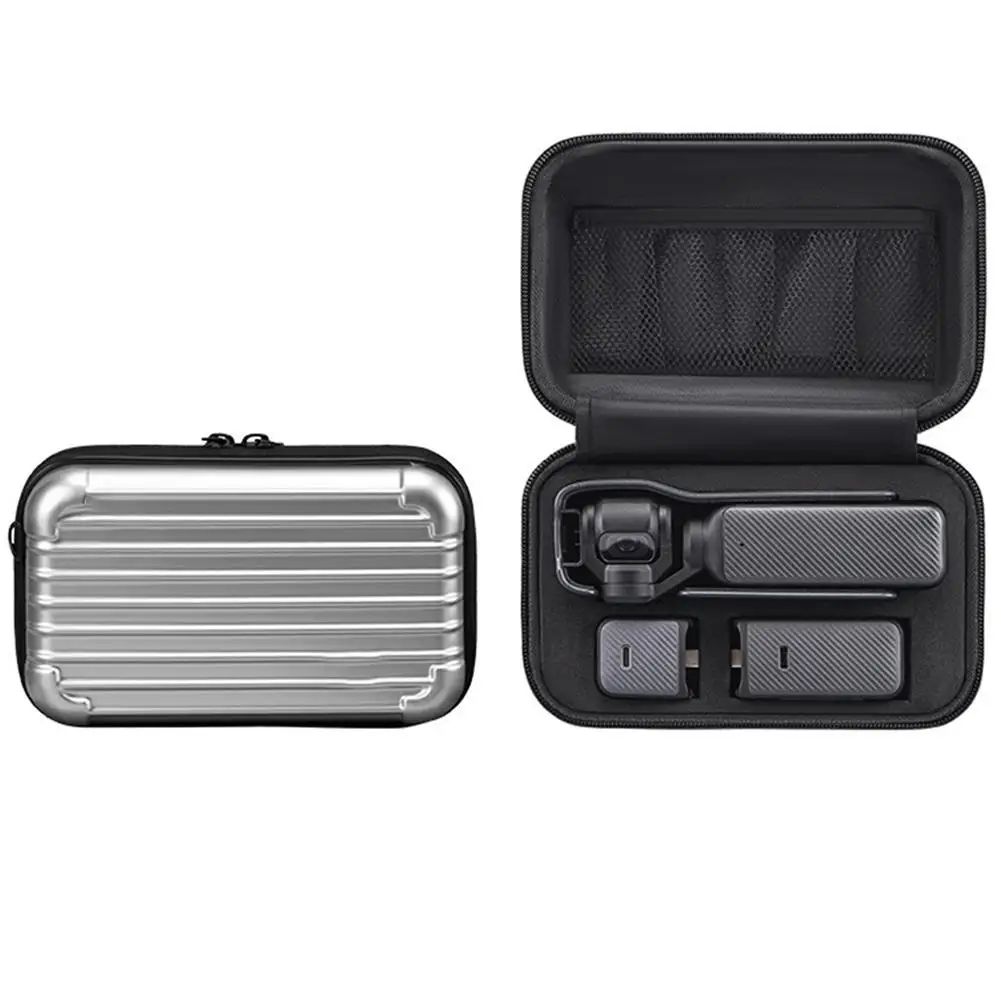 For DJI OSMO Pocket 3 Carrying Case Hard Shell Aluminum Storage Bag Action Camera Accessories Bag Protective Travel Box