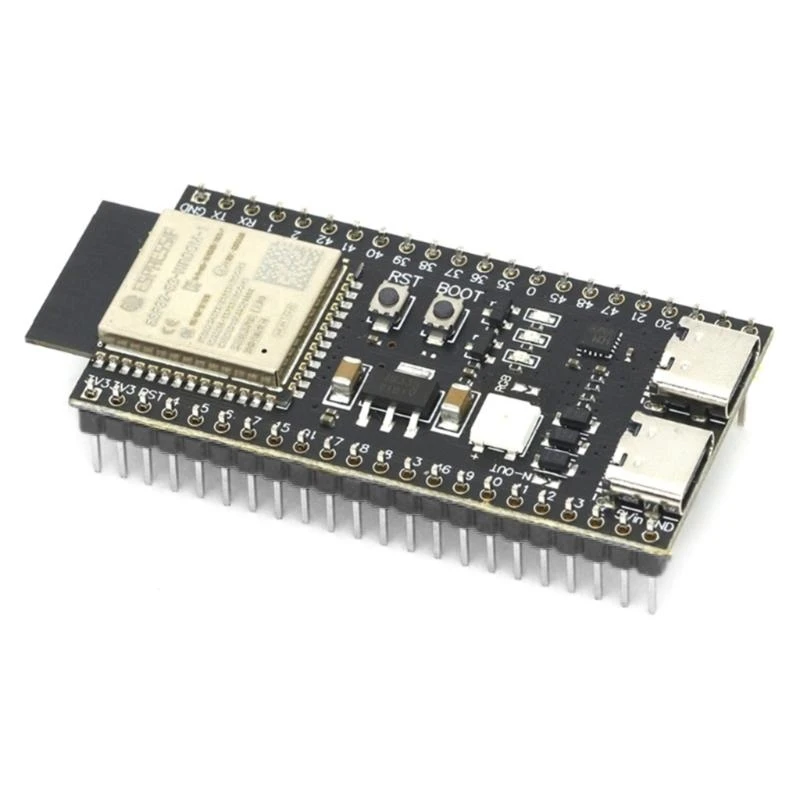 

652F ESP32S3-DevKitC-1 ESP32S3 WiFi BLE5.0 Mesh Development Board ESP32S3 Wireless Module Processor ESP32S3-WROOM-1-N16R8