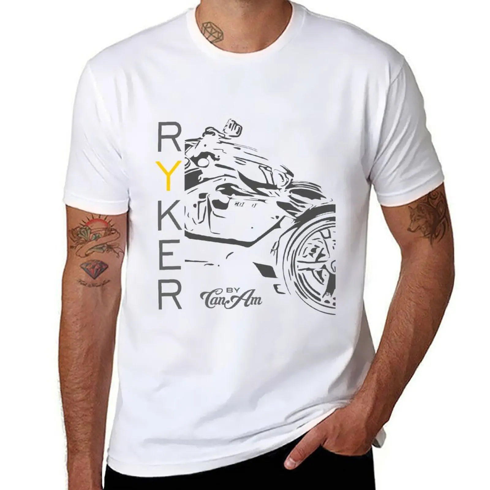 

Can-Am Ryker T-Shirt No Iron Casual Short Sleeve Top