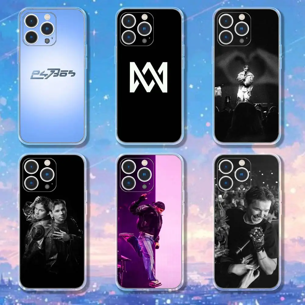 

Singer M-Marcus Martinus Phone Case For iPhone 17,16,15,14,13,12,11 Pro,Max,Plus,X,XS,XR,SE4,E Mini Transparent Soft Cover