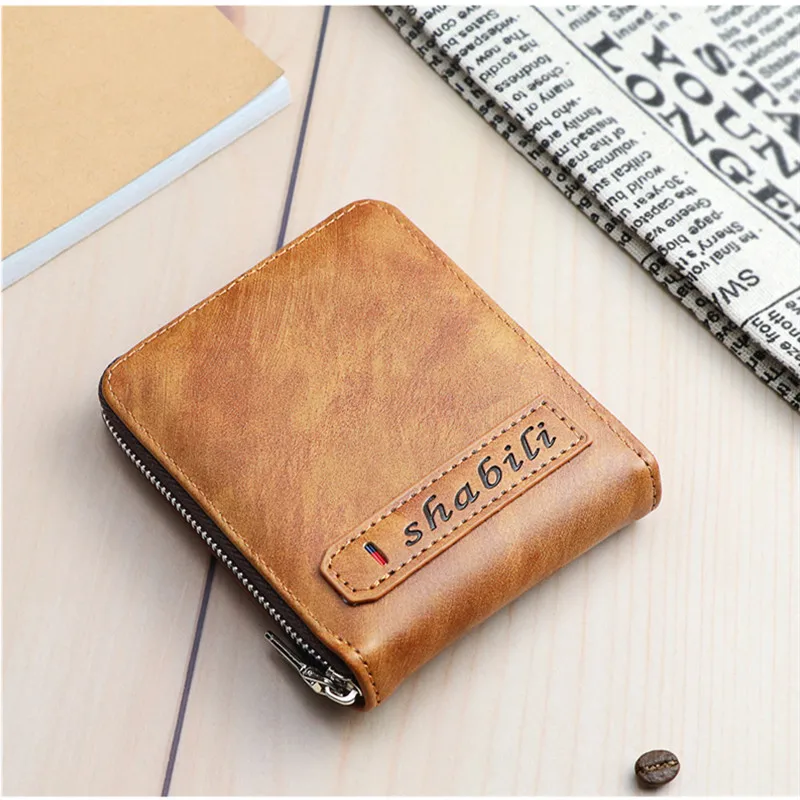 2024 New Classic Wallet Short Multifunctional Card Holder Youth Large Capacity Wallet Wallet