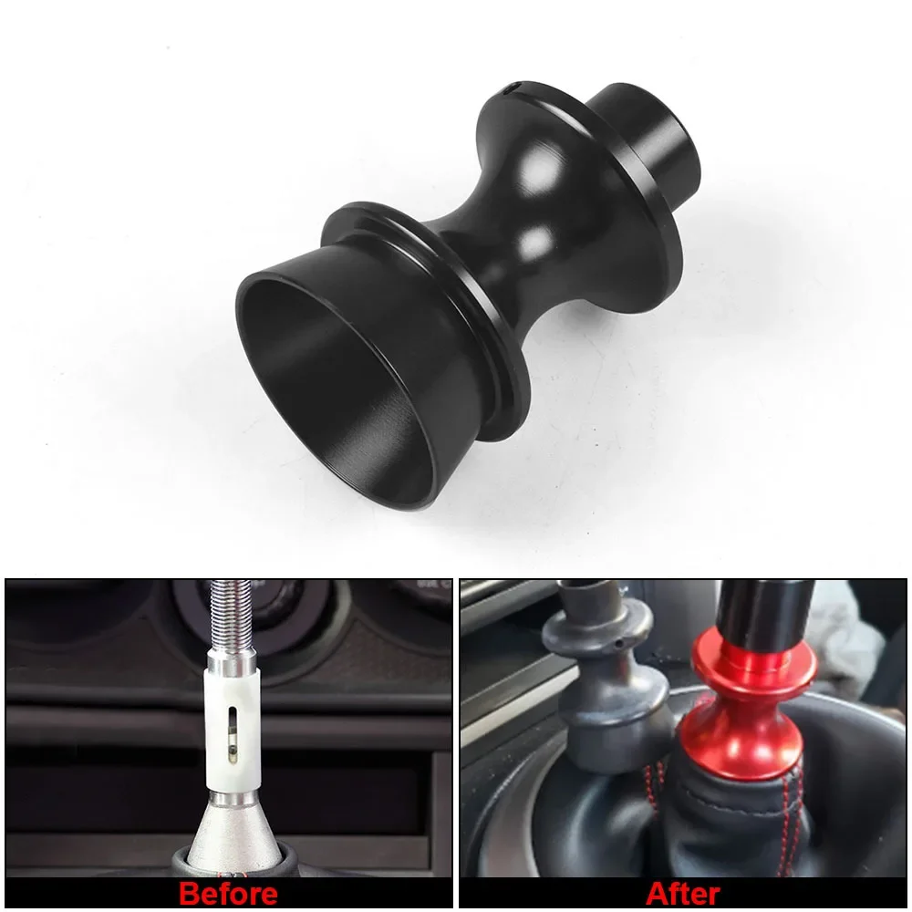 JDM Manual Performance Billet Aluminum Gear Shift Knob Reverse Lockout Lever Red For BRZ Toyota FT86 GT86 Scion FRS