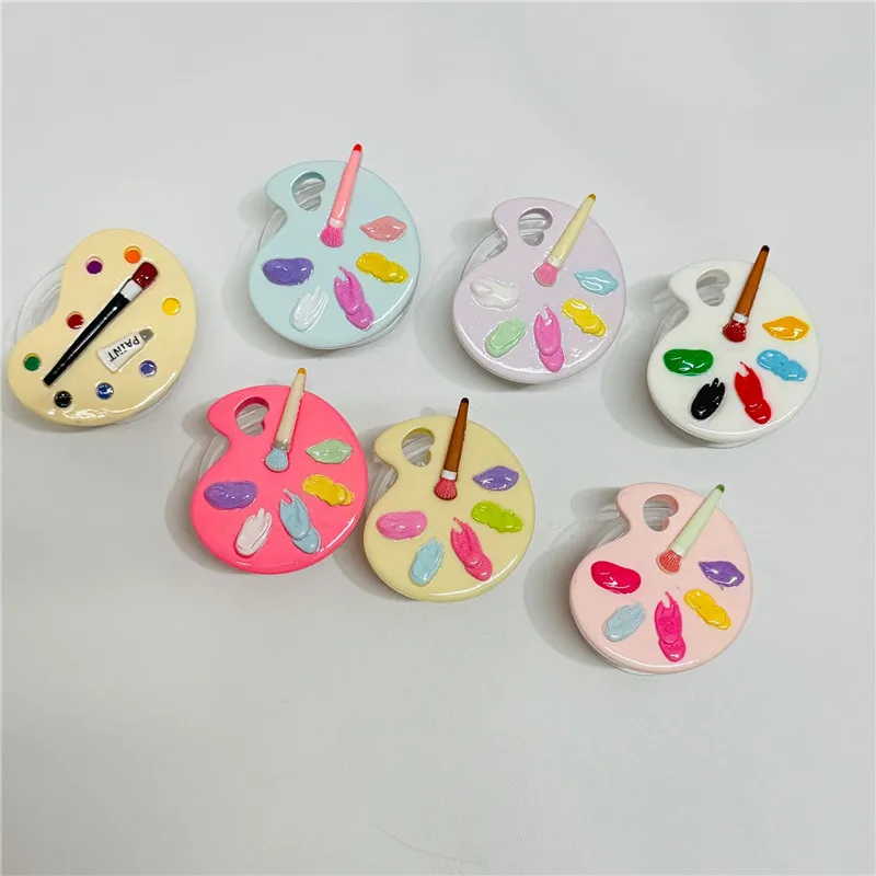 

3D палитра краски, держатель для мобильного телефона, складная поддержка Tok для IPhone 16, 15, аксессуары для телефонов Xiaomi, держатель-подставка